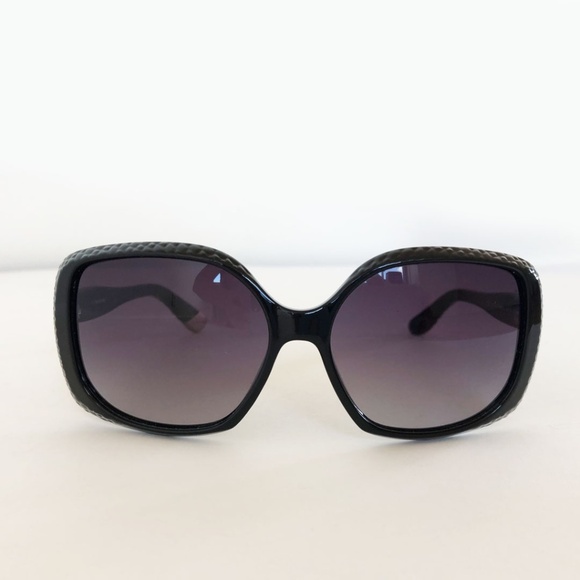 Juicy Couture Black Rectangular Sunglasses - Picture 1 of 6